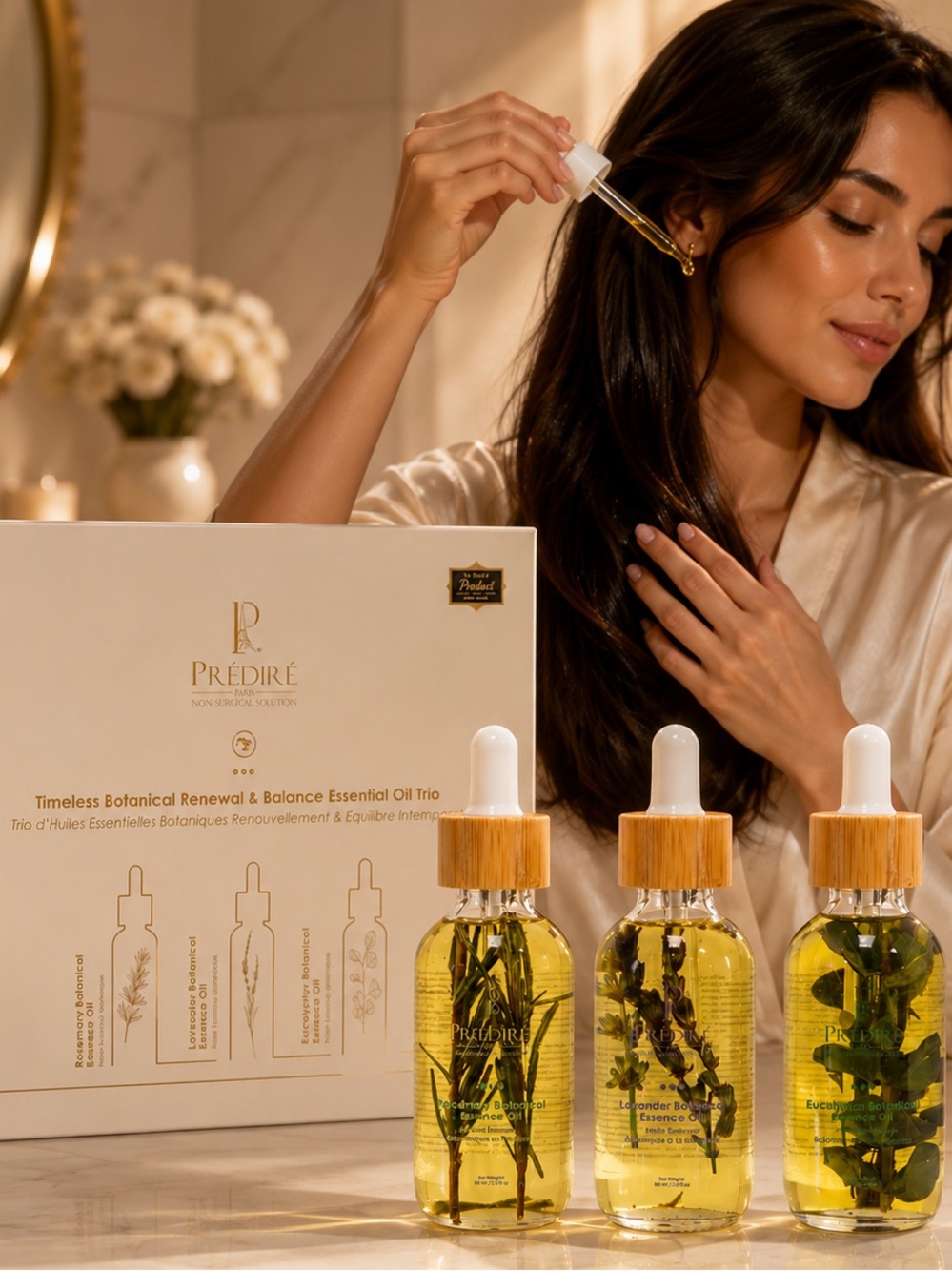 Timeless Botanical Renewal & Balance Essential Oil Trio